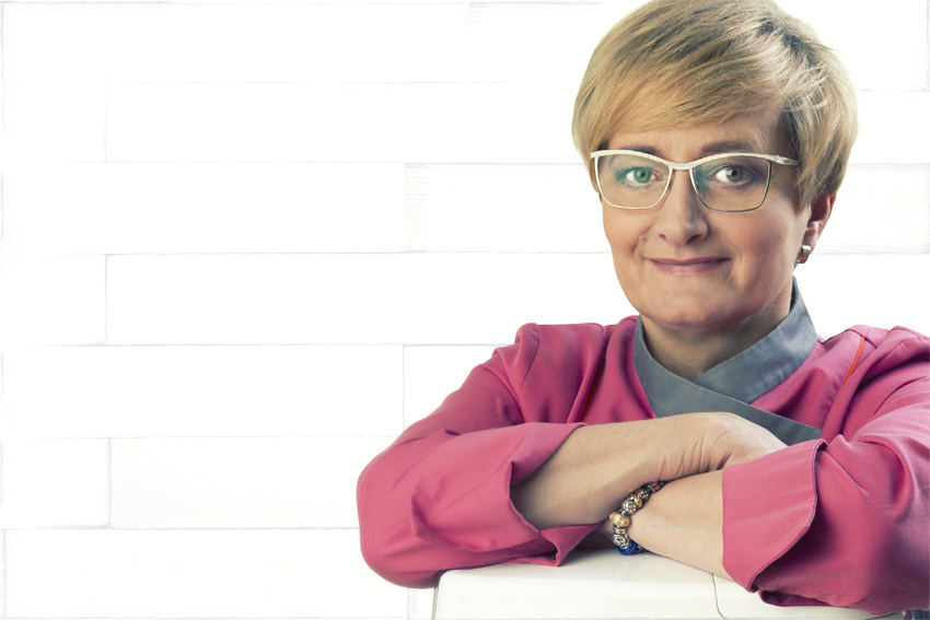 Bożena Sikoń trener szkoły kulinarnej ASHANTI w Łodzi